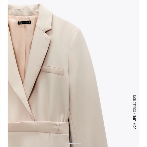 Luxurious Cream blazer dress - Picture 8 of 10